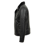 Daniel Leather Jacket // Black (Euro: 56)