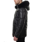 Aaron Leather Jacket // Black (Euro: 52)