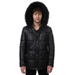 Aaron Leather Jacket // Black (Euro: 48)