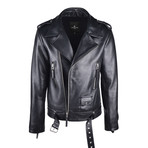 Maximus Leather Jacket // Black (3X-Large)