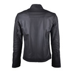 Jefferson Leather Jacket // Black (XS)