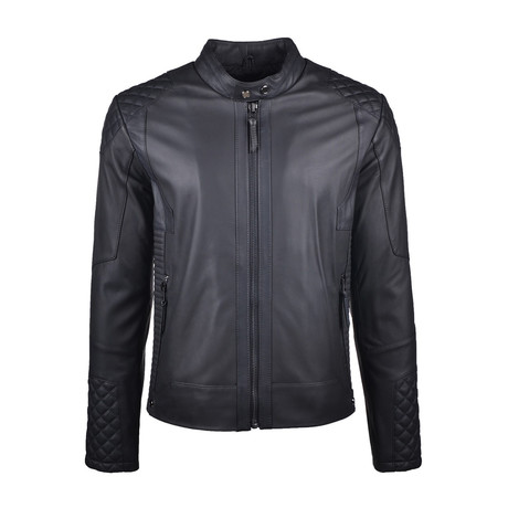 Larison Leather Jacket // Black (XS)