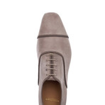 Polin Suede Lace Ups // Taupe (Euro: 40)