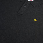 Crown Polo Shirt // Dark Heather Gray (M)
