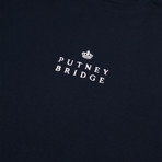 Putney Crown T-Shirt // Navy (S)