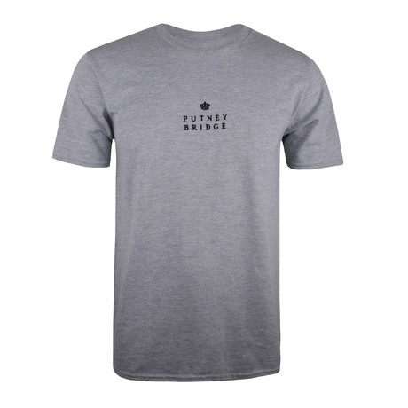 Putney Crown T-Shirt // Gray Marl (M)