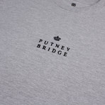Putney Crown T-Shirt // Gray Marl (M)