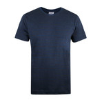 Signature T-Shirt // Navy Stripe (2XL)