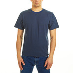 Signature T-Shirt // Navy Stripe (XL)