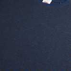 Signature T-Shirt // Navy Stripe (XL)