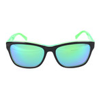 Unisex L683S Sunglasses // Black + Green