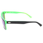 Unisex L683S Sunglasses // Black + Green