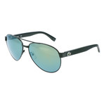 Unisex L185S Sunglasses // Green Matte