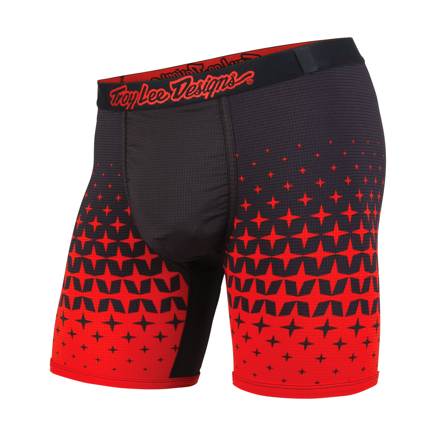 Troy Lee Boxer Brief // Megaburst Black + Red (M) - BN3TH Underwear ...