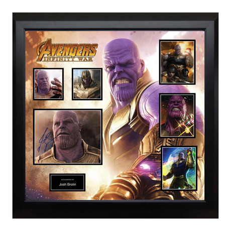 Signed + Framed Collage // Thanos I