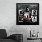 Signed + Framed Collage // Captain America