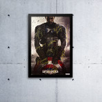 Signed + Framed Poster // "Captain America: The First Avenger"