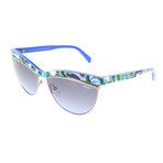 EP0010-89W Sunglasses // Turquoise