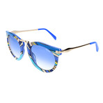 EP0025-89W Sunglasses // Turquoise