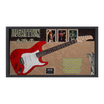 Signed + Framed Guitar // Led Zeppelin