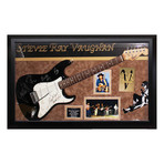 Signed + Framed Guitar // Stevie Ray Vaughan