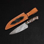 Damascus Vegetable Knife // 9839