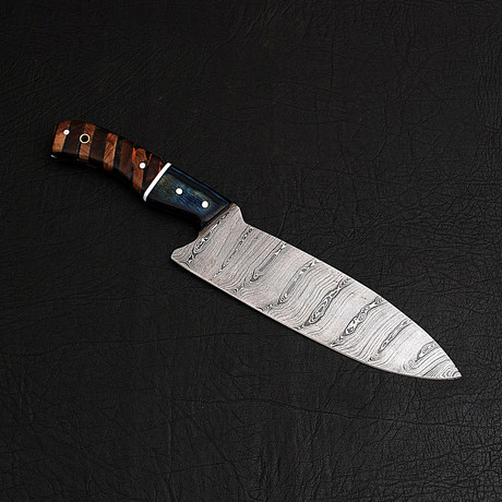 Damascus Kitchen Knife // 9844