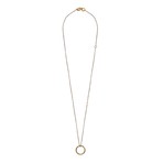 Damiani 18k Black Gold Diamond Pendant Necklace (Chain Length: 18.5")