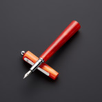 Moka Chiaroscuro Fountain Pen (Red)