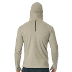 Everyday Ultra Soft Hooded Pullover // Gray (XL)