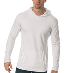 Everyday Ultra Soft Hooded Pullover // White (M)
