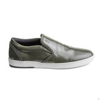 Jeremiah Leather Slip-On Sneakers // Green (EU 40)
