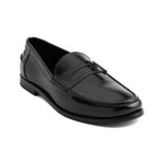 John Leather Loafers // Black (US 13)