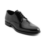 Armani // Kyle Leather Derby Dress Shoes // Black (US 9M)