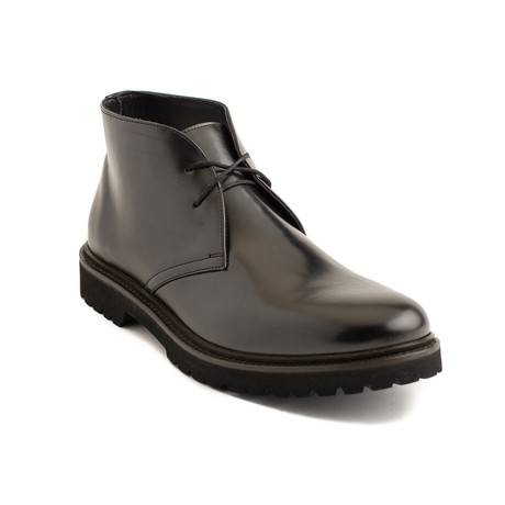 Mark Leather Chukka Boots // Black (EU 42)
