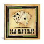 Dead Man's Hand // Jocelyne Anderson (18"W x 18"H x 0.75"D)