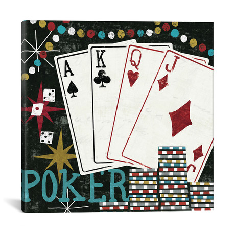Vegas - Cards // Michael Mullan (18"W x 18"H x 0.75"D)