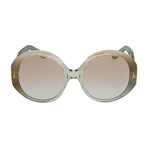 Chloé // Women's Oval Sunglasses // Gray