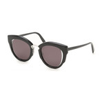 Ferragamo // Women's Sunglasses // Black + Gray