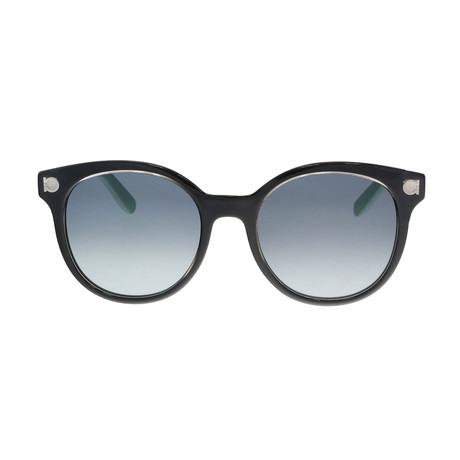 Ferragamo // Tea Cup Sunglasses // Crystal Black + Gray Gradient