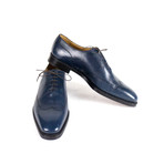 Sutor Mantellassi // Leather Wingtip Oxford Shoes // Blue (US: 18)