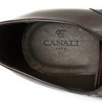Canali 1934 // Leather Wingtip Design Oxford Dress Shoes // Brown (US: 8)