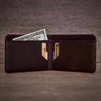 Manhattan RFID-Blocking Wallet // Brown