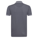 Bend Printed Short Sleeve Polo // Gray (M)