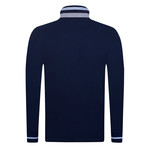 Violent Long Sleeve Polo // Navy (M)