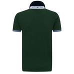 Whole Short Sleeve Polo // Green (XL)