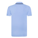Somehow Short Sleeve Polo // Baby Blue (L)