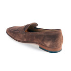 Suede Loafer // Brown (US: 6.5)
