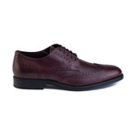 Leather Derby Brogue Dress Shoe // Dark Brown (UK 7.5)