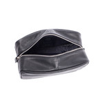Sartoria Leather Washbag // Black